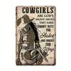 Vintage Metal Tin Sign Garage Pub Man Cave Wall Decor 8x12 inch