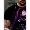 Men's Fun and Creative All-Print T-Shirt - Humorous and Artistic Style - Casual Summer Clothing, Suitable for All Seasons, 3D Print