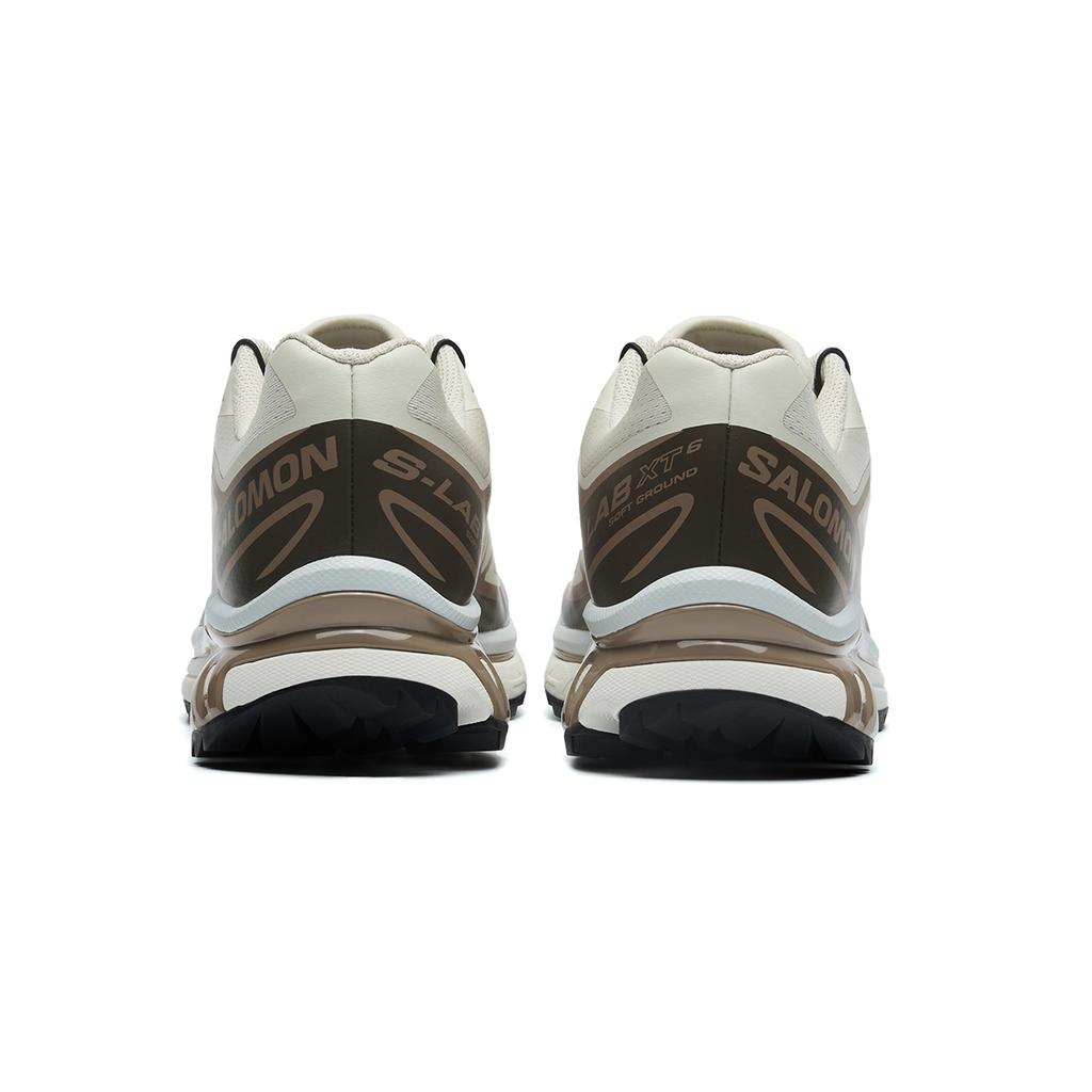 SALOMON XT 6 Comfortable Low top Running Shoes Unisex Beige Brown
