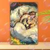 Retro Metal Tin Sign 8x12 inch Office Living Room Wall Decor