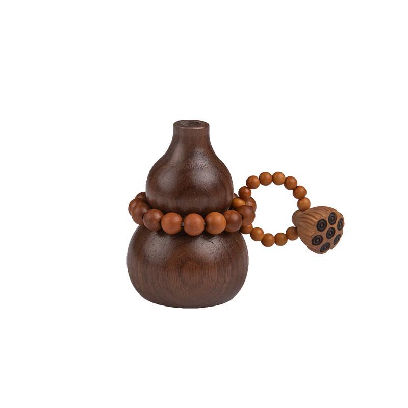 OLOMM Artisan Walnut Wood Car Aroma Diffuser