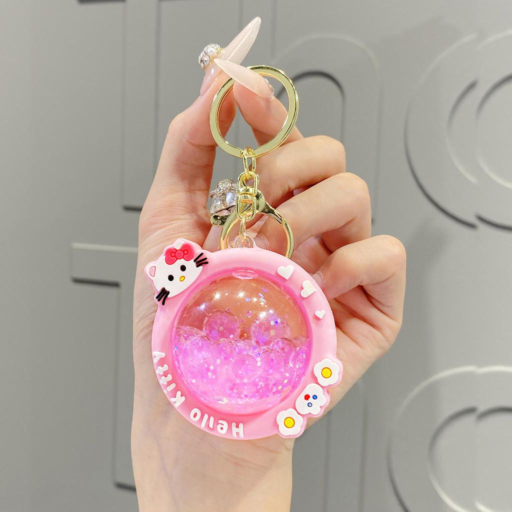 Liquid Eyecatching Acrylic Panda Keychain Trendy And Fun Gift For Friends Family And
