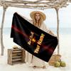 Bull Logo Customize Text Beach Towel Soft Durable Quick-Dry Suitable for Sports Travel Swimming Yoga Bathroom Beach And Pool