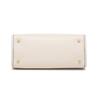 Coach Dempsey 30 Classic Logo Leather Horizontal Tote Bag Women Tote Bags Pure-White 1959-IMCHK