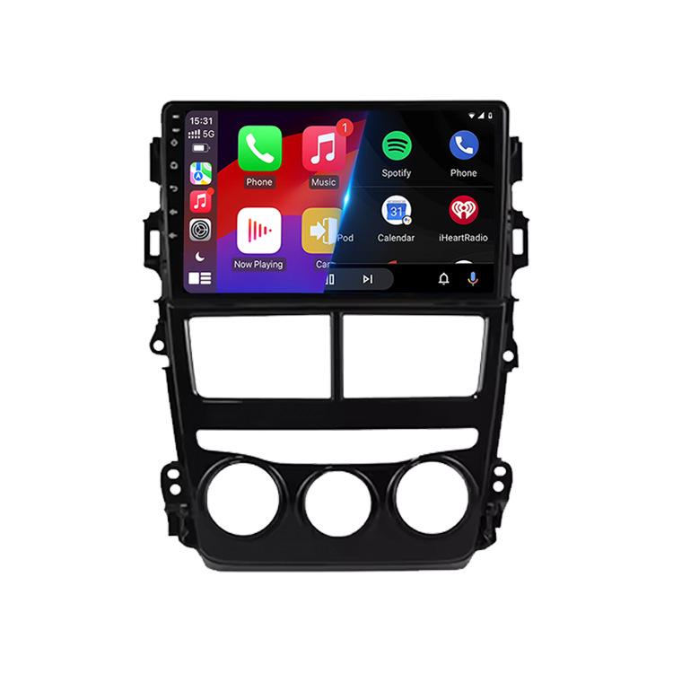 9-Inch Android GPS Navigation System with HD Reverse Camera & CarPlay for Toyota Yaris/Vios