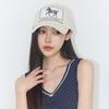 Pony Patch Ball Cap Cream