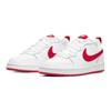 Nike Court Borough Low 2 GS White University Red Kids Sneakers BQ5448-103
