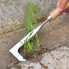 Garden Weeding Tool Weeding Puller L-shaped Manual Crack Weeder Weed Extractor Removal Agricultural Bonsai Supplies Hand Tool