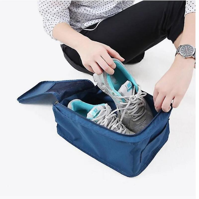 Multifunctional Portable Folding Waterproof Travel Shoes Storage Bag Pouch Organizer for Easy Carry And Storage