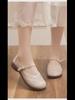 Summer Leather Sandals: Breathable, Non-Slip Soft Sole for Middle-Aged and Elderly Women