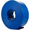 VEVOR Discharge Hose, 76 Mm X 32 M, PVC Lay Flat Hose, Heavy Duty Backwash Drain Hose with Clamps, Weather-proof & Burst-proof
