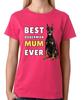 Best Doberman Mum Ever Ladies T-Shirt Dog Gift Pet Lover Mother Tee