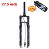 Bolany MTB Fork Magnesium Alloy Air Pressure Suspension 26 27.5 29 Inch Shoulder/wire Control Straight/conical Tube Lock Fork