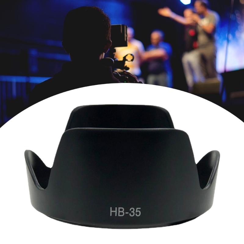 Lens Hood HB35 Reversibles for Nkkor 18-200mm F/3.5-5.6G Protects Against Glares and Damage