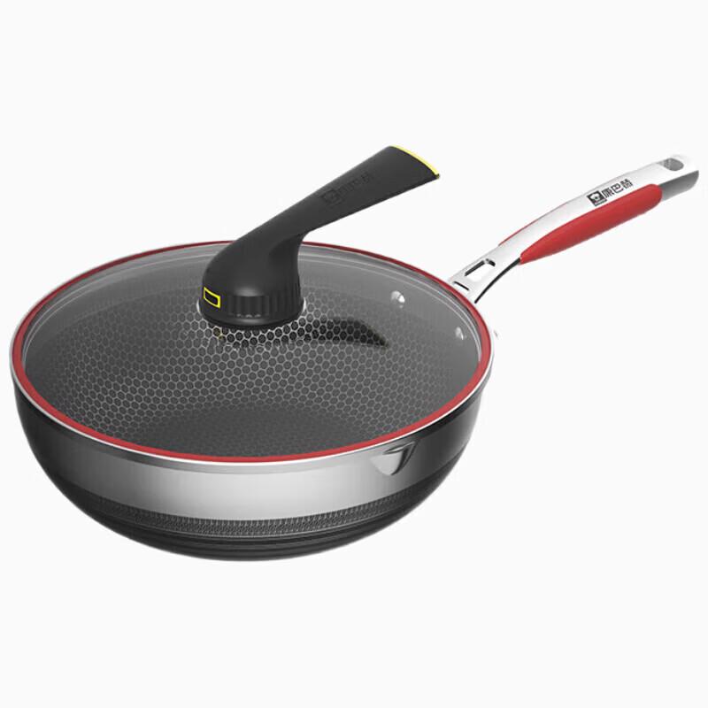 

Kambach 5th Gen 316L Stainless Steel Non-stick Frying Wok Set