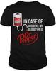In Caso di Incidente Il Mio Gruppo Sanguigno è DR.Pepper T-Shirt per Uomo Donna Taglia Completa T-Shirt Unisex