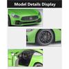 Welly 1/24 Mercedes Benz AMG GT R Alloy Sports Car Model Diecast Metal Racing Car Vehicles Model Simulation Collection Kids Gift