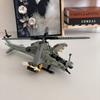 Helicopter Building Block Set, Diy Assembly Model, Doors Can Be Opened, Wings Can Be Rotated, Christmas, Halloween, And Birthday Surprise Gifts