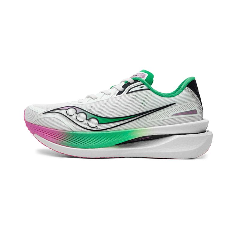 

Saucony IDLING Cruise Shock Absorbers Slip Resistant Low Top Casual Running Shoes Unisex White Pink Green Saucony S28191-2 37