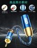 EMK XLR 3.5mm Adapter TRS to XLR Male Stereo Conversion Cable 2M Blue for Microphones Tablets Laptops Amplifiers