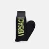 Versace Men's Logo Knitted Crew Socks