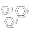 Iron Stand Bedroom Decoration Wall Ornaments Home Decor Storage Shelf Wall Decoration Storage Rack