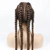 Lace Wig Haarperücke Weiblich Langes Haar Chemiefaser Kopfbedeckung Zopf Perücke Zopf S