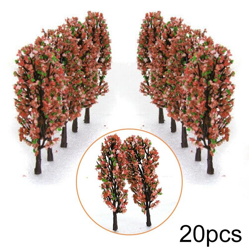 Railway Model Trees Railroad Layout Scale Diorama Landscape Decoration