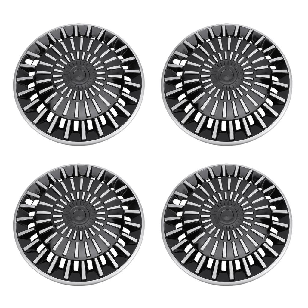 4PCS R15 Hub 15 Inch Thick ABS Stylish Wheel Cover Hub Replacement for 500