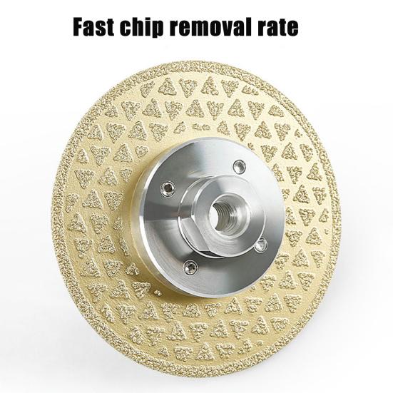 Diamond Grinding Disc Double-Sided Gypsophila Cutting Disc High Performance Electroplated Diamond Coating Masonry Grinding Disc