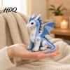 Handmade Plush Toy Kit Arctic Animals DIY Patchwork for Beginners Winter Guardians Animal Sewing Kit 3D Creative Gift Crafters Stuffed Mythical