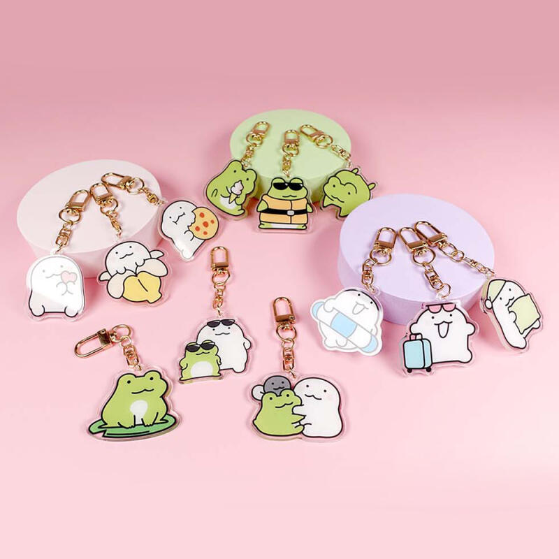 Anonymous & Kkaekkugi Happy Keyring (Random)