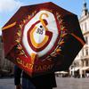 Galatasaray Football Club  Automatic Folding Umbrella - 8-Rib Travel Umbrella with Auto Open/Close & Portable Gifts for holidays or birthdays