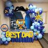 Father's Day Balloon Decoration Arch Set Happy Father's Day Balloon Best Dad Foil Balloon Father's Day Party Decoration Supplies
