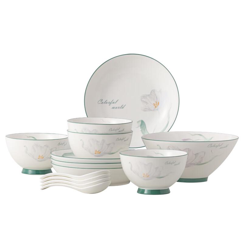 PHMI Flower Dream Ceramic Dinnerware Set