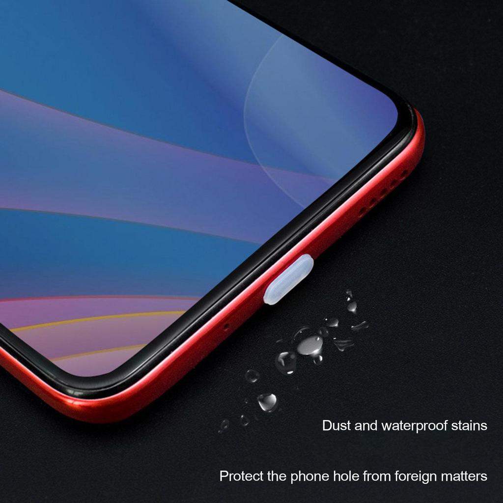 10PCS/set Type-C Silicone Dust Plugs Phone USB Charging Port Protector Cover Type C Anti-dust Caps for Samsung Xiaomi Huawei