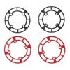Light Weight Bicycles Chainring Cover Aluminum Alloy Bikes Chainring Shield Chainring Protector for Single Speed Bikes
