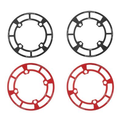 Leichtgewichtige Fahrrad Kurbelscheibenschutz Aluminiumlegierung Fahrrad Kurbelscheibenschutz Kurbelscheibenschutz für Singlespeed Fahrräder