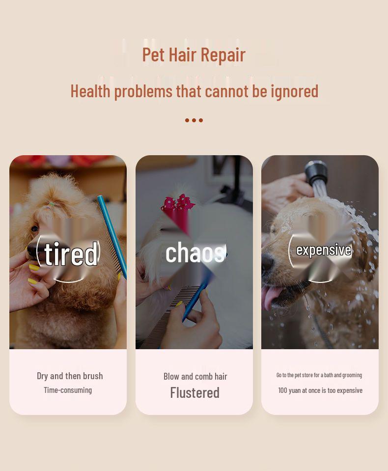 G9s All-in-One Pet Hair Dryer & Grooming Tool for Dogs and Cats