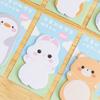 Cartoon Bear Sticky Notes Cat Notepad Message Notes Animal Memo Pad  Stationery