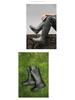 Herren High-Top Wasserdichte Rutschfeste Arbeitsstiefel: Strapazierfähige Gummistiefel für Angeln und Bauwesen