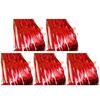 Sparkling Foil Fringe Curtains 1x2m Metallic Streamer Backdrop for Wedding
