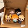 Anime Plush Dolls Cute Q Version Hinata Shoyo Kozume Kenma Oikawa Tooru Tsukishima Kei 10cm Bag Pendant Doll Plushie Toys