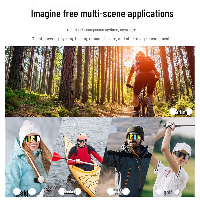 AIRMARS SG9 Smart Bluetooth Glasses with UV & Blue Light Protection