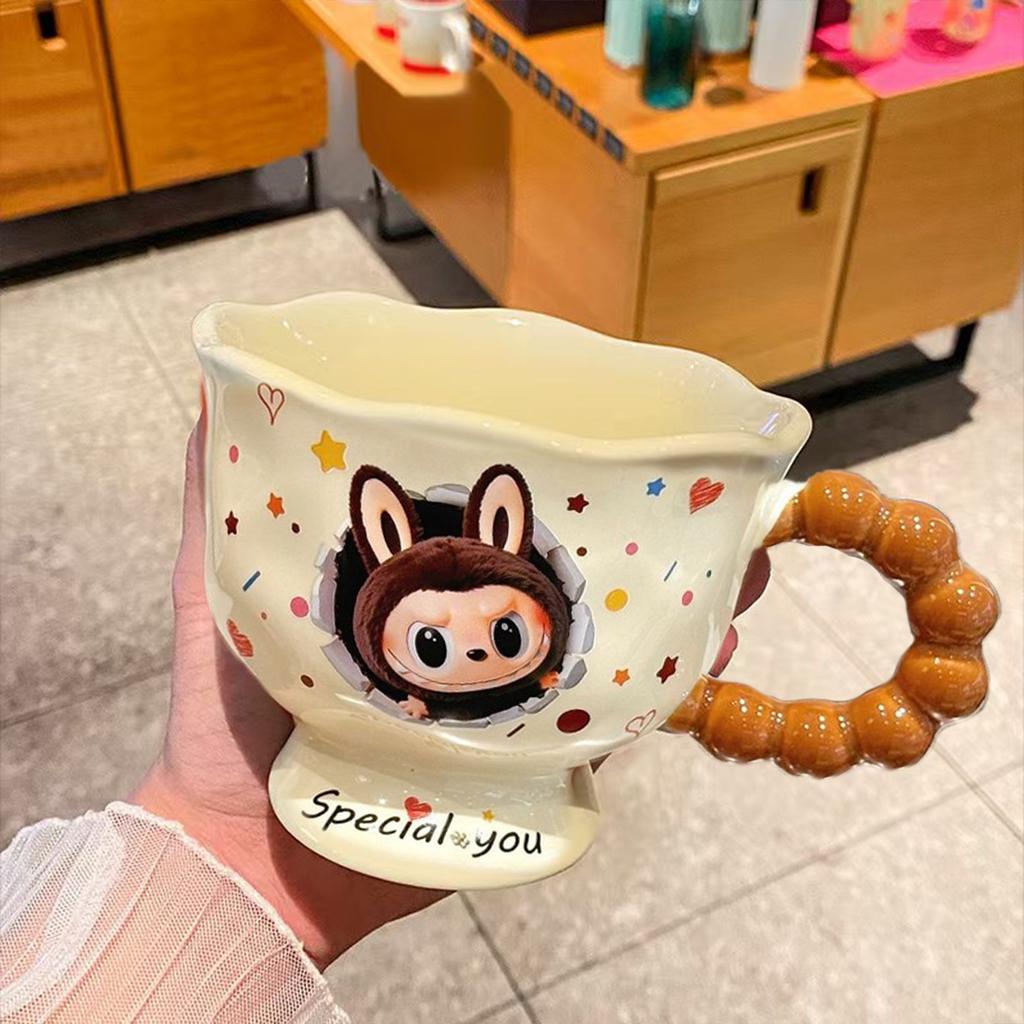 Bubu Tasse Hoher Erscheinungsgrad Keramik Mädchen Paar Geburtstagsgeschenk Wasserbecher Souvenirgeschenk Cartoon