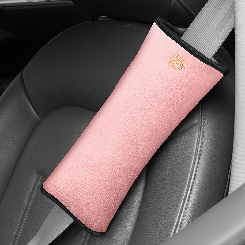 Child Safety Seat Shoulder Protector Anti-Pressure Head Neck Pillow Soft Velvet Cushion Car Seat Accessories