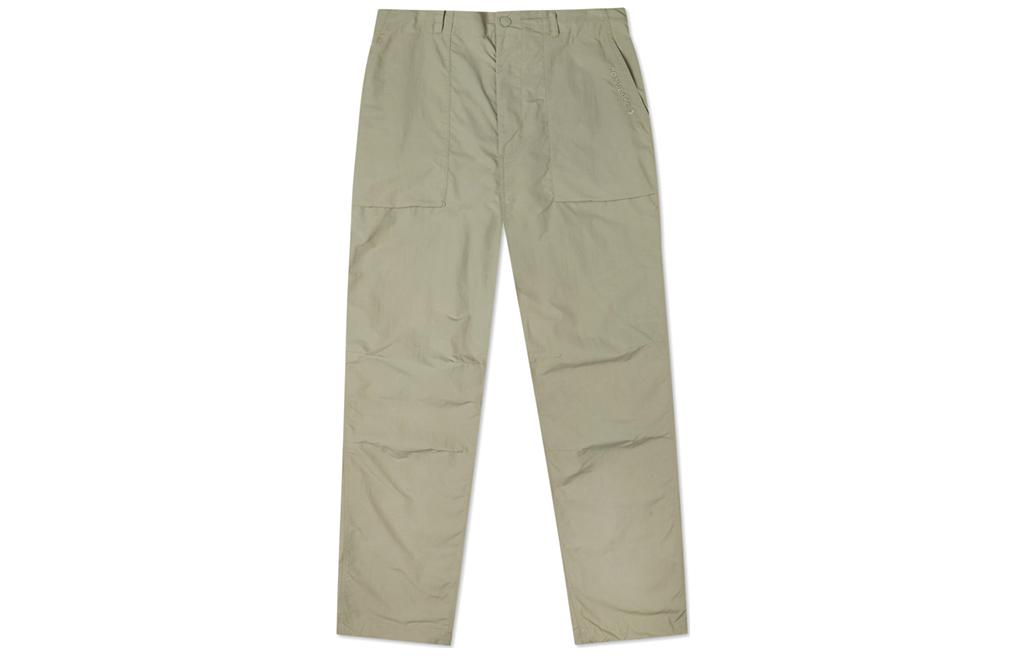 Converse Casual Pants Men s Light Gray Green Moderate Straight Fit Pants 10021100-A04 XL