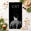 CR7 Soft Beach Towel Stylish Beach Pool Towel for Summer Seaside Vacation Travel