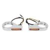 Front Fork LED Turn Signal Light High Brightness Stability Fork Clamp Indicators Lights for 41MM Fork
