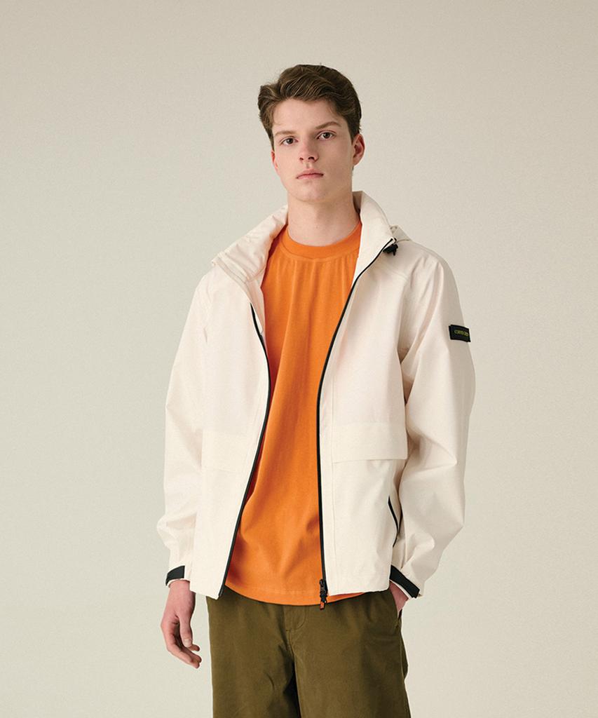 Corner Green Hybrid Golf Rain Jacket [Cream] Mgj33Cre